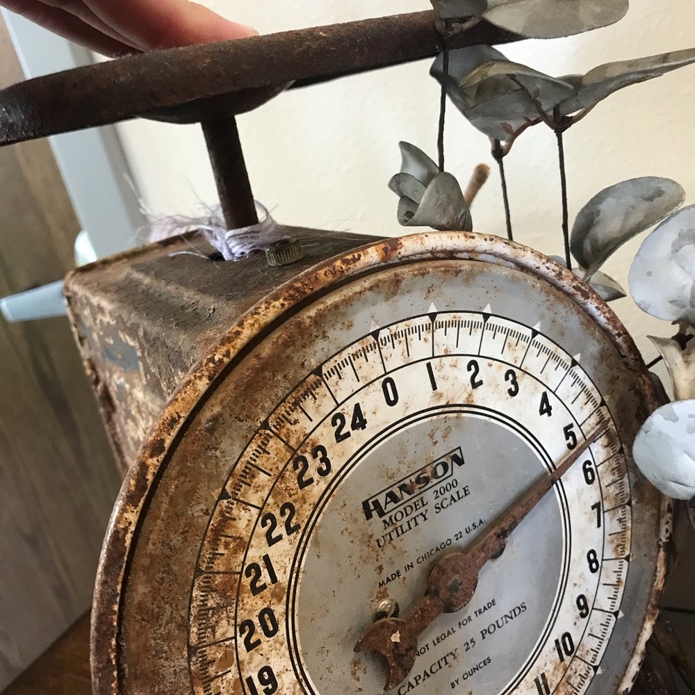 Scale antique / farmhouse 🤎 authentic - Picture 4 of 6